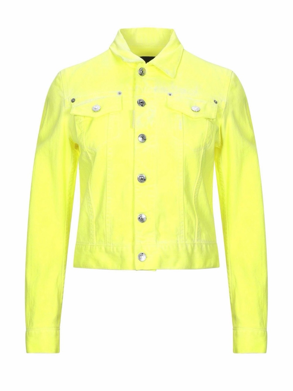 DSQUARED2
Denim outerwear
6 (US) - Classic Women's Neon Yellow Denim Jack